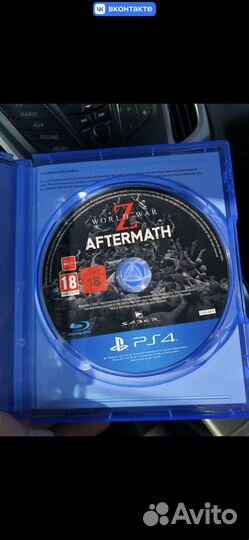 Продам игру на ps4, ps5 world war z aftermath