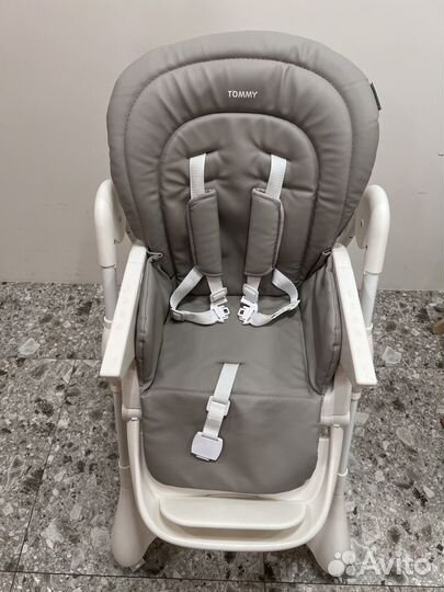 Стульчик для кормления Tommy New life серый