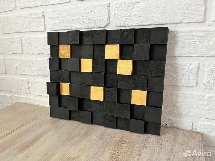 Деревянное панно на стену