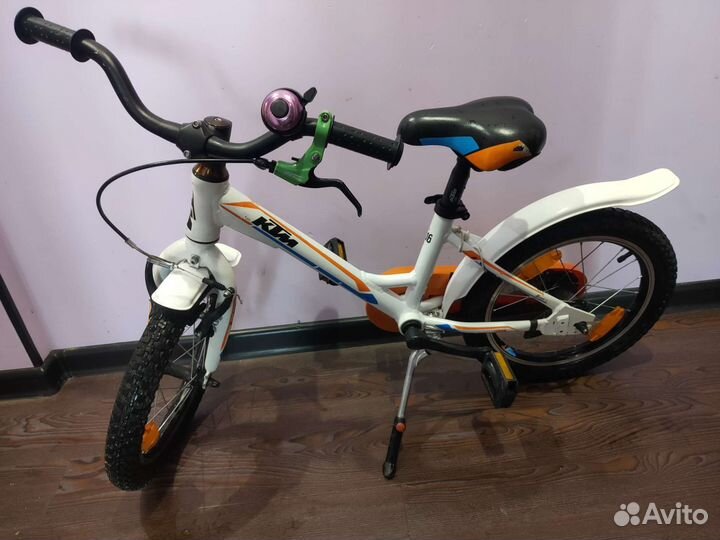 Детский велосипед KTM 16 белый