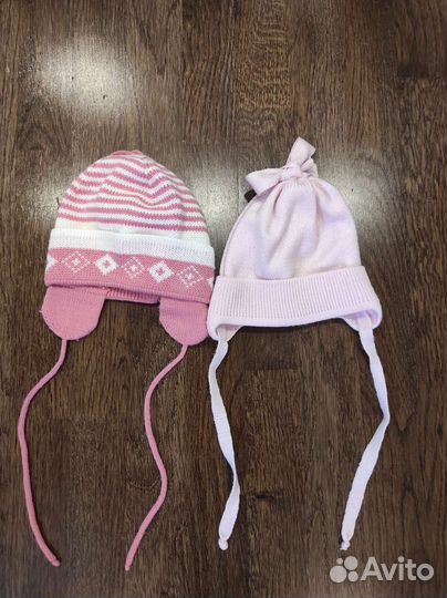 Шапка для девочки демисезон