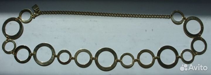 Женский металлический пояс