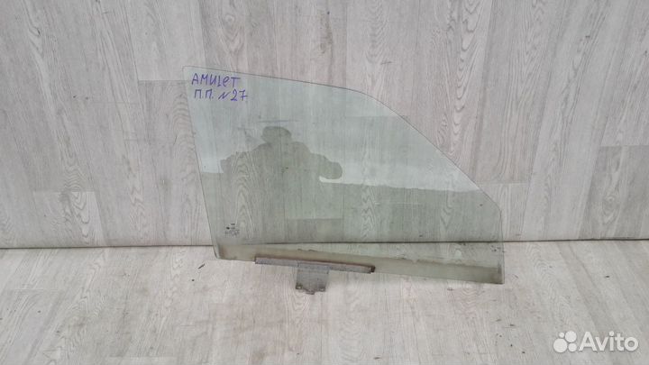 Стекло двери передней правой №27 Chery vortex Amul