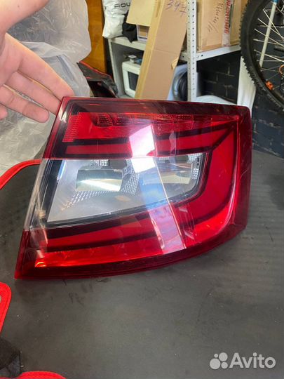 Оригинал Фонарь задний skoda octavia а7 led