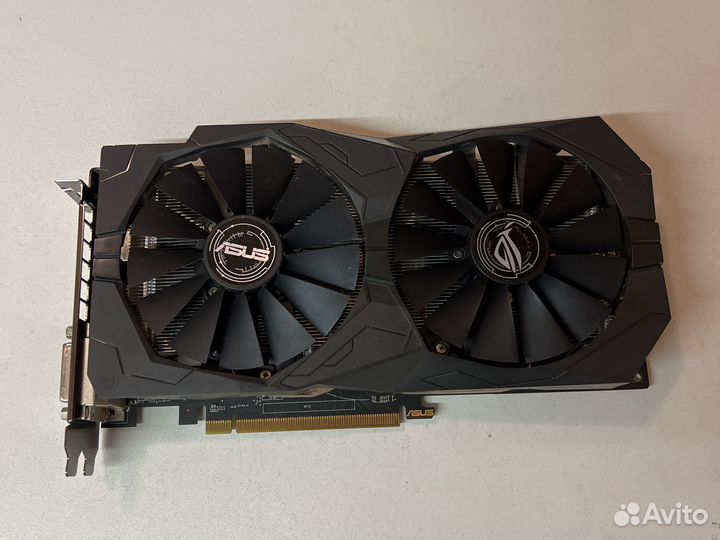Видеокарта Asus rx580 8gb