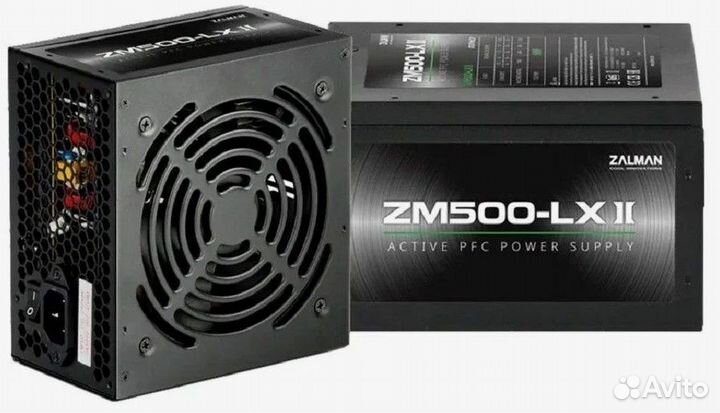 Блок питания Zalman (ZM500-lxii) 500W, ATX12V v2.3