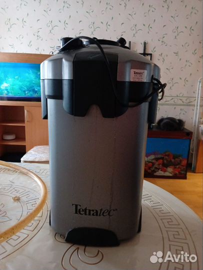 Аквариум и внешний фильтр Тетра 1200