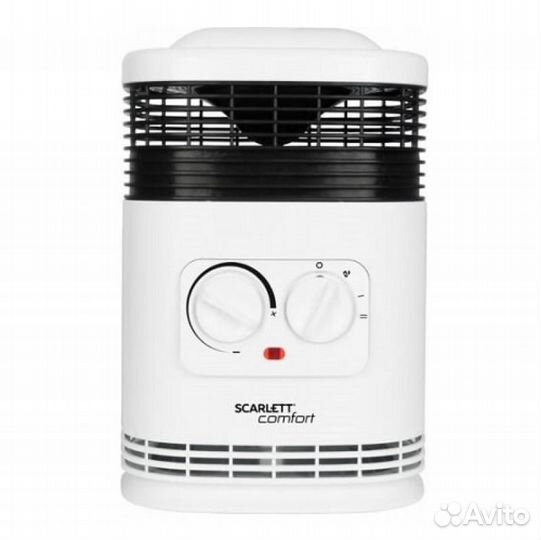 Тепловентилятор Scarlett SC-FH1.513MC, 1500Вт, бел