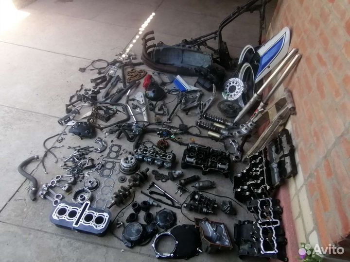 Suzuki GSX 400 Impulse Разбор Запчасти