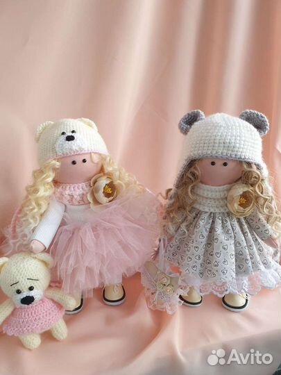 Интерьерная кукла ручной работы