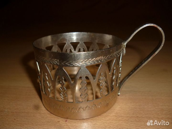 Подстаканники мельхиоровые СССР