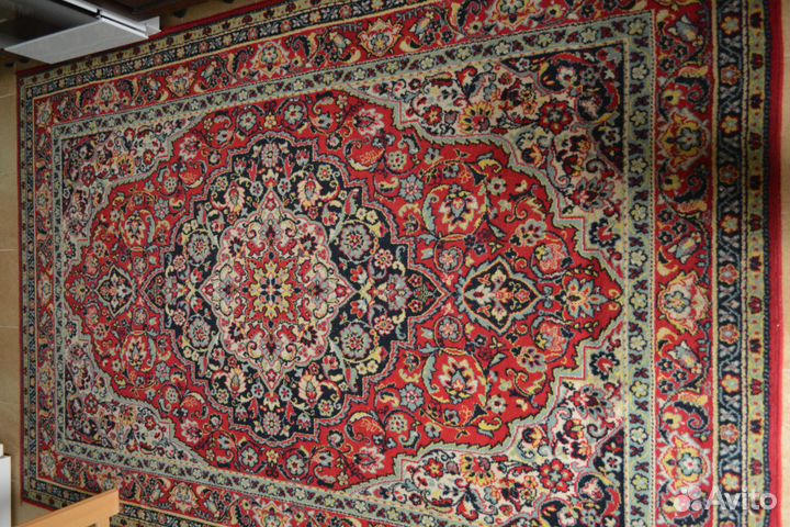 Винтажный ковёр из натуральной шерсти 250х170см