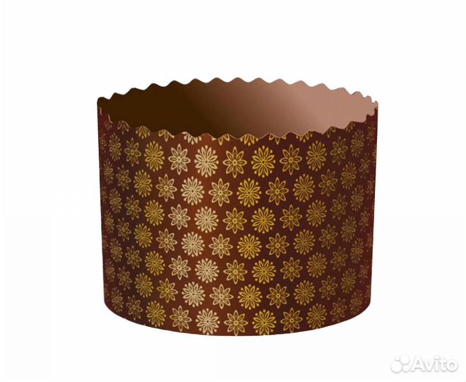 Бумажные формы для выпекания пасхальных куличей