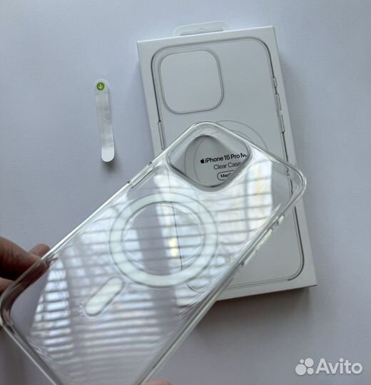 Чехол Apple iPhone 15 Pro Max Clear Case MagSafe