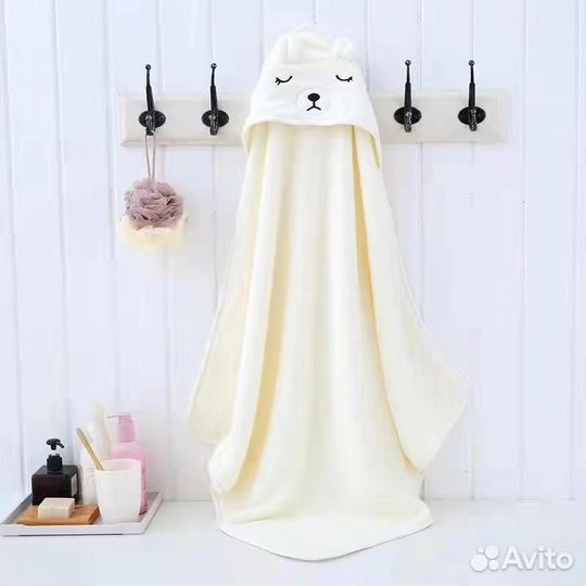 Детские полотенца шапочка оптом