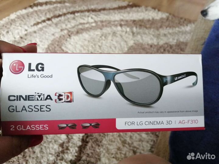 3d очки LG цена за 4 шт