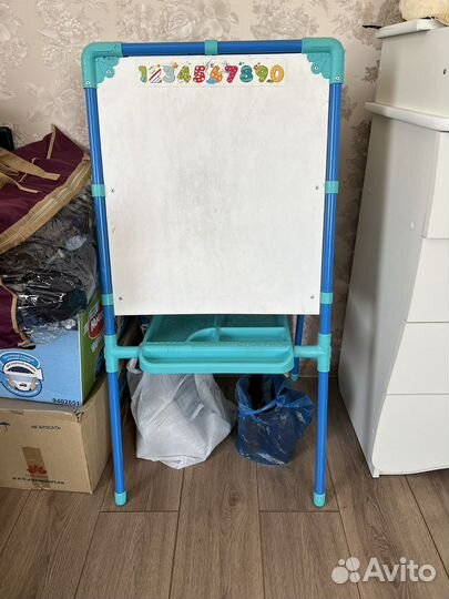 Мольберт детский двухсторонний