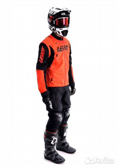 Мотоштаны Leatt Moto 4.5 HydraDri Pant V23 Красный