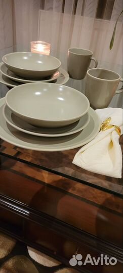 Набор посуды IKEA 4 персоны