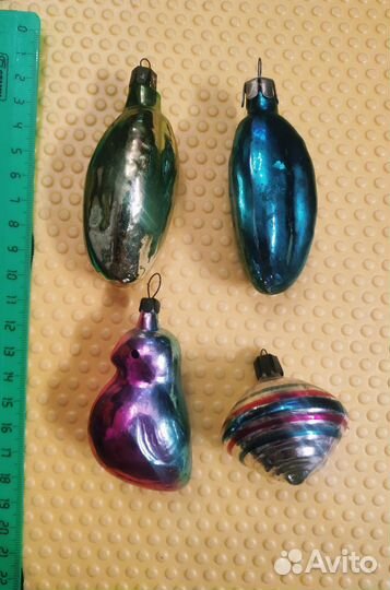 Елочные игрушки СССР советские