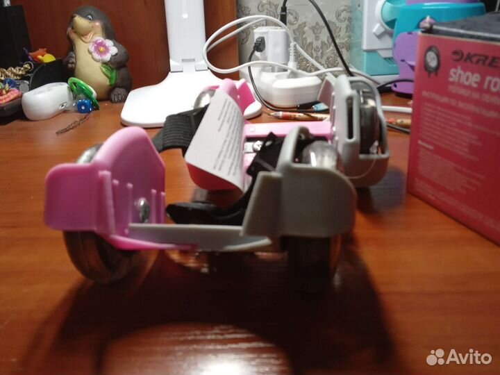 Ролики на обувь для девочки