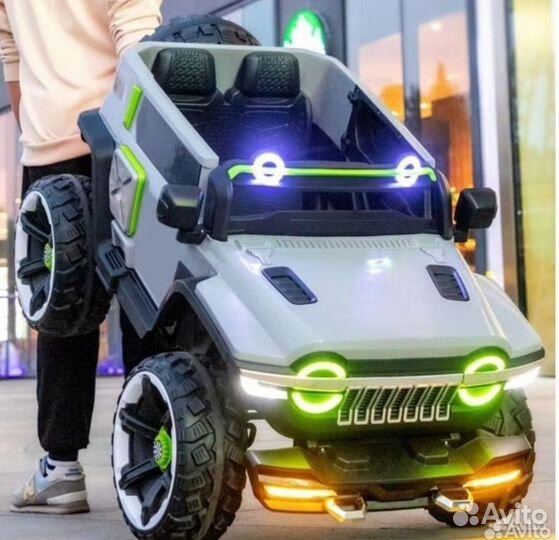 Детский Электромобиль Джип внедорожник