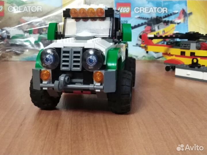 Lego Creator 31037 Внедорожник и 31029 Грузовой ве