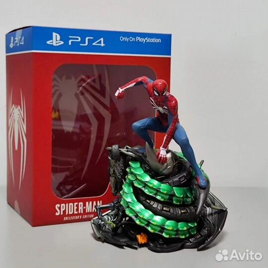 Коллекционная фигурка spider man ps4