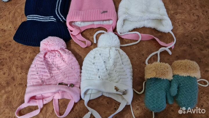 Шапки детские зима