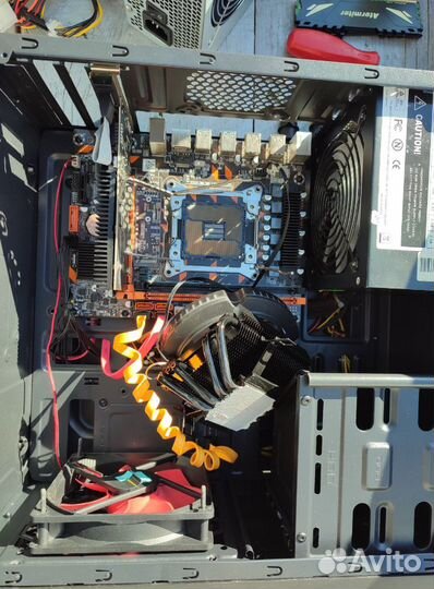 Игровой пк E5 2678 v3 x99 + gt 710 2gb