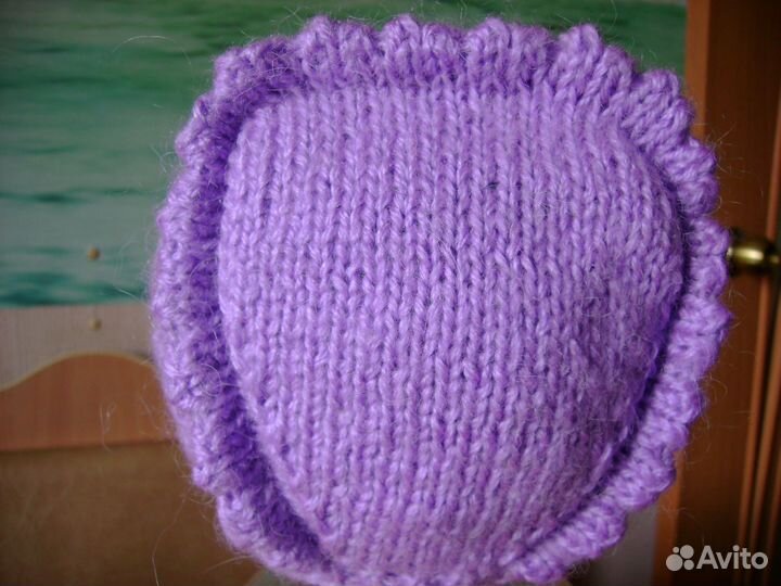 Чепчик размеры по овалу лица 38 см глубина 18 3-12