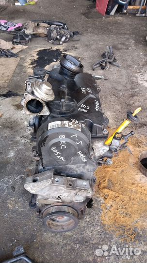 Двигатель Фольксваген гольф-5, дизель 1,9