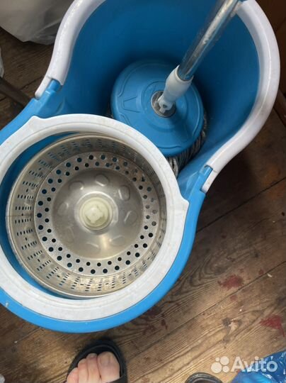 Швабра для Пола с отжимом и ведром