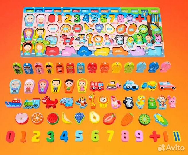 Детские развивающие игрушки от 1 года