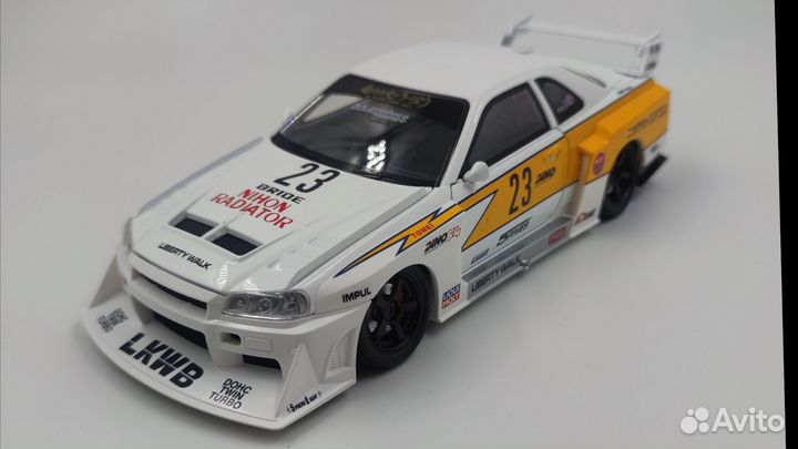 Модель авто Nissan Skyline GT-R lkwb