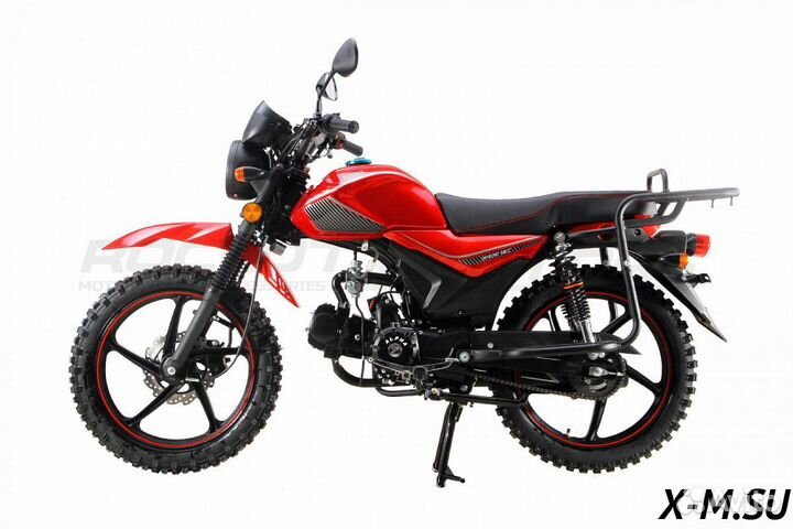 Rockot alpha offroad M-11 LUX+(LED,красный глянц.)