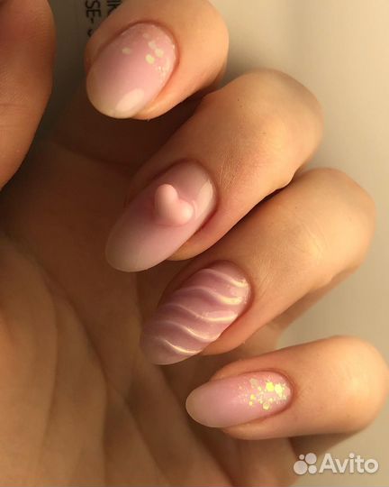 Наращивание ногтей, гель лак,мастер маникюра
