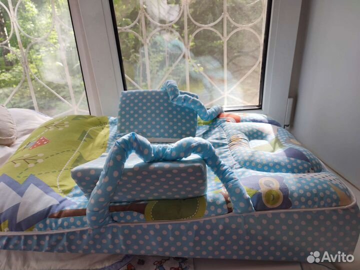 Кокон для новорожденных с грелкой