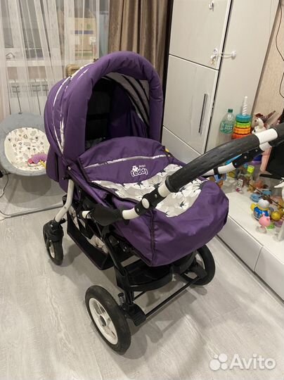 Коляска 2 в 1 teddy diana