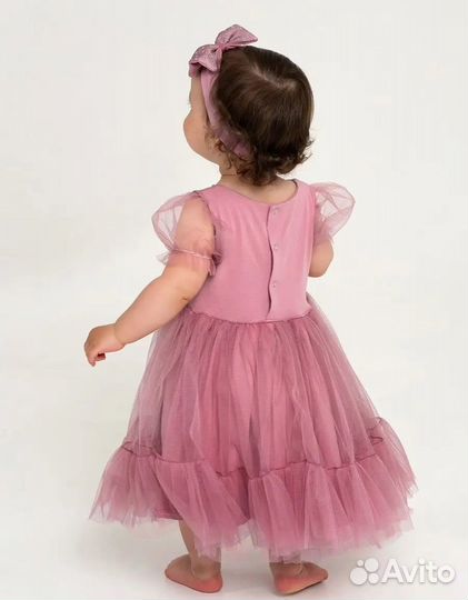 Нарядное платье для девочки 86