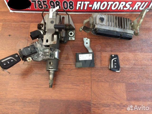 Замок эбу иммо ключ Toyota Corolla E180