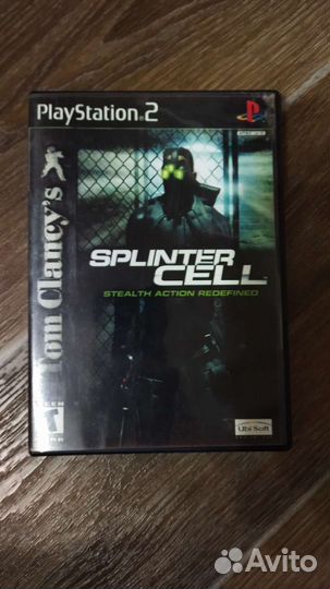 Splinter Cell Playstation 2 Game Лицензия