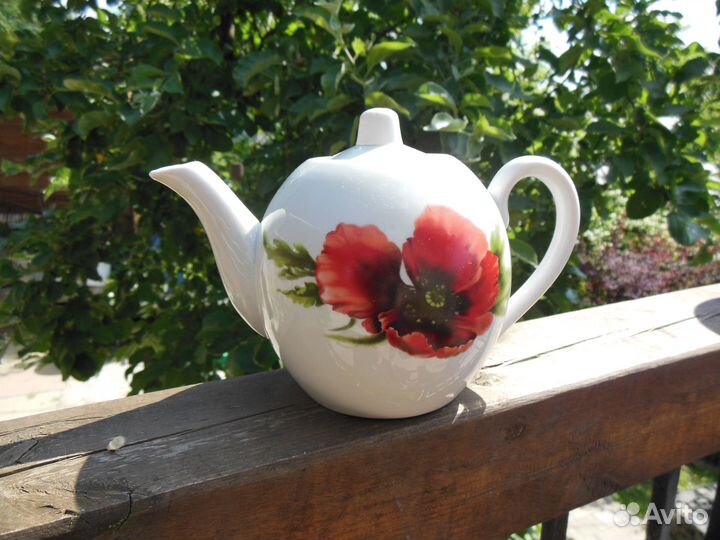 Заварные стеклянные и фарфоровые чайники