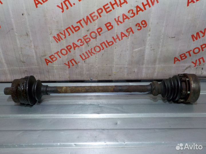 Привод задний левый Ауди A6 C5 2.8л АКПП