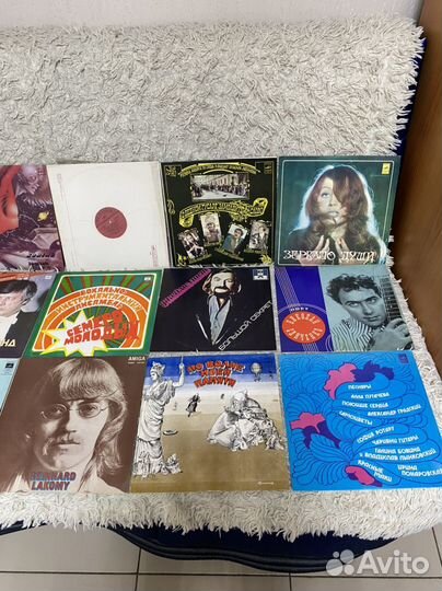 Виниловые пластинки СССР