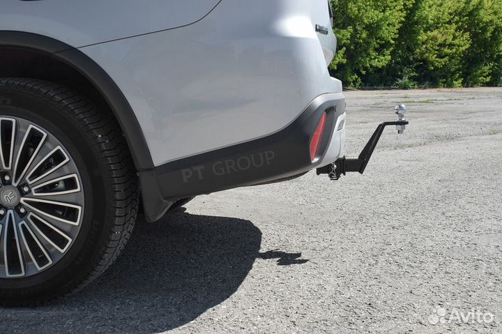 Шар фаркопа под квадрат усиленный с занижением 190