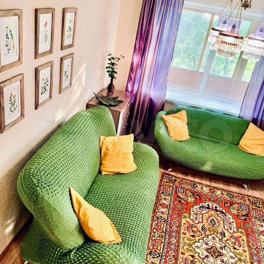 2-к. квартира, 55 м², 3/9 эт.