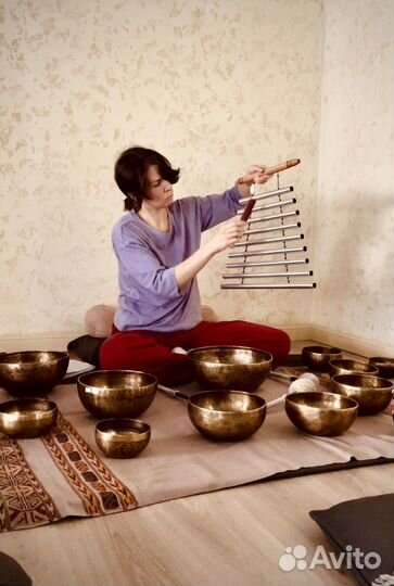 Поющие чаши, Soundhealing, медитация, Йога онлайн