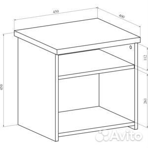 Тумба прикроватная