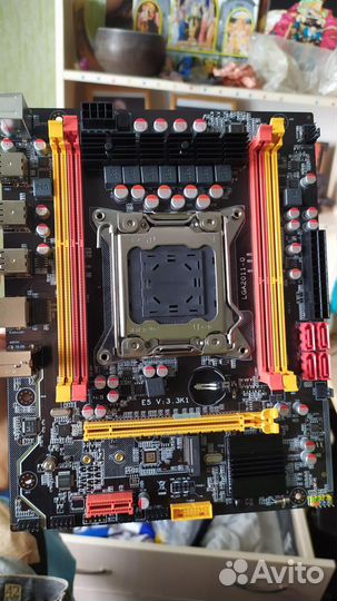 Комплект E5 2689 + Мат плата + 16 озу
